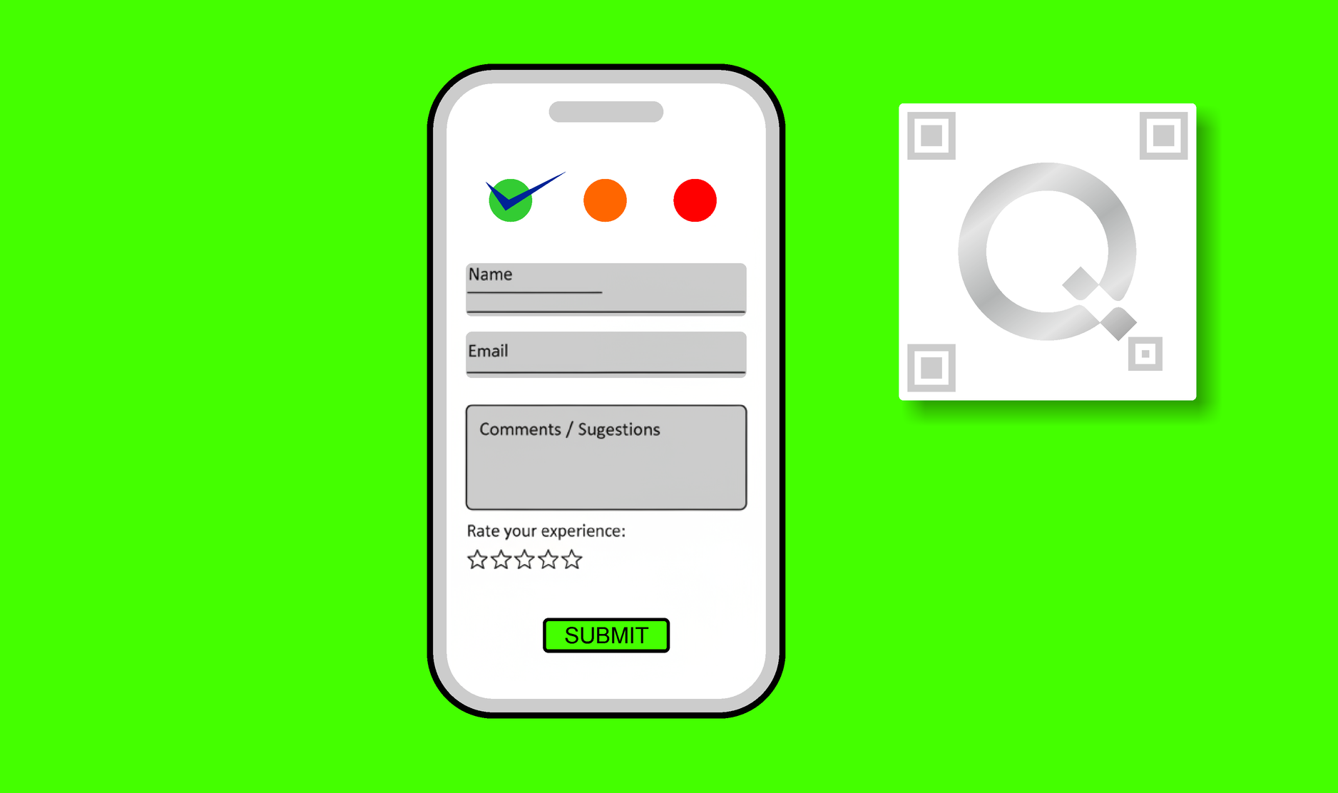QR code for instant lead capture and form fills.