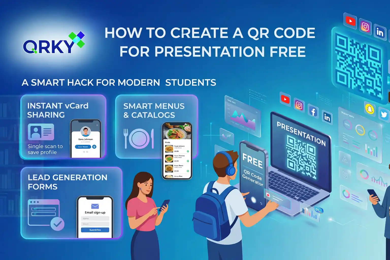 How to Create a QR Code for Presentation Free