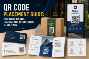 QR Code Placement Guide: Business Cards, Packaging, Brochures & Signage