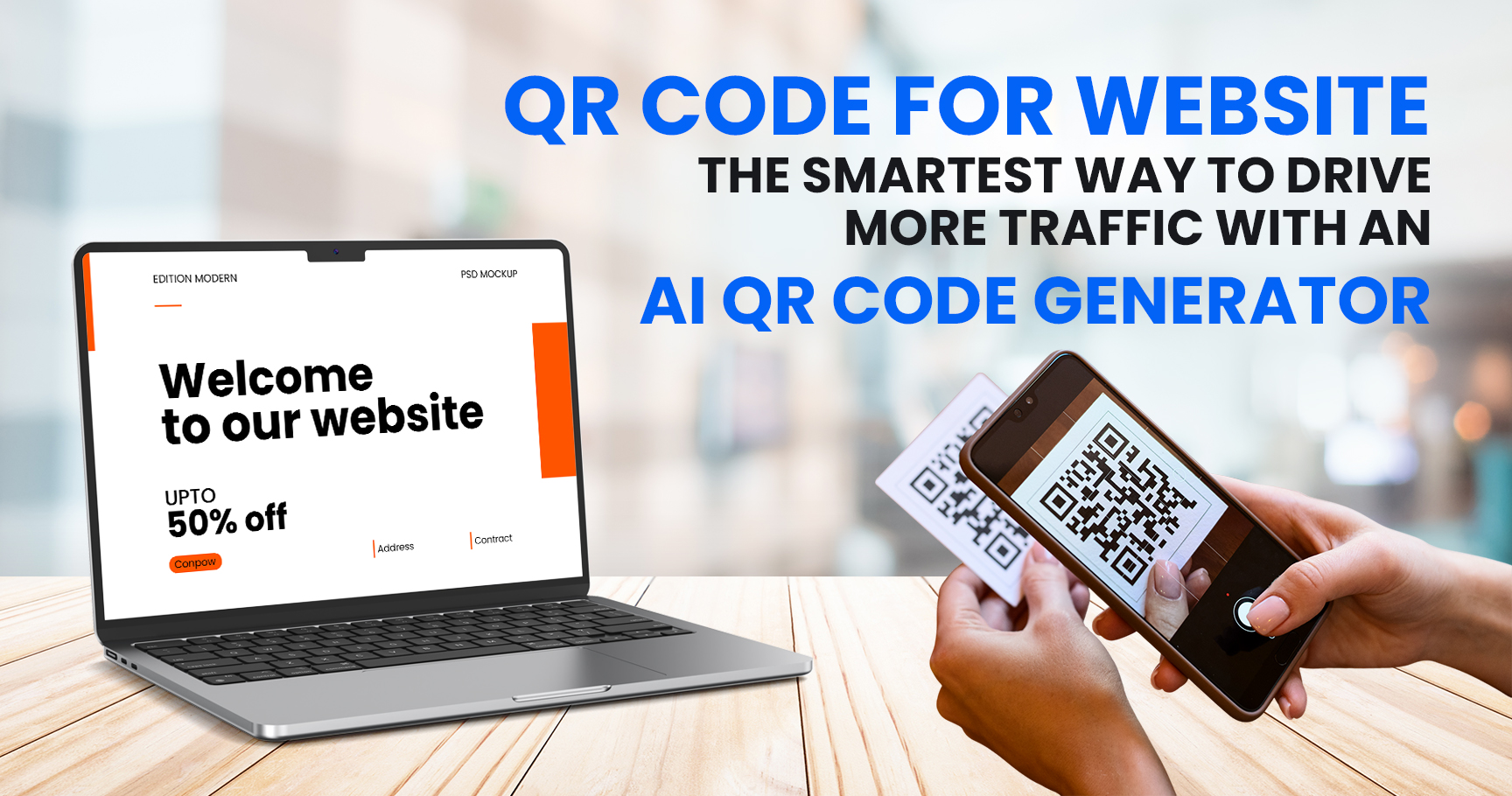 QR Code for Website: The Smartest Way to Drive More Traffic with an AI QR Code Generator