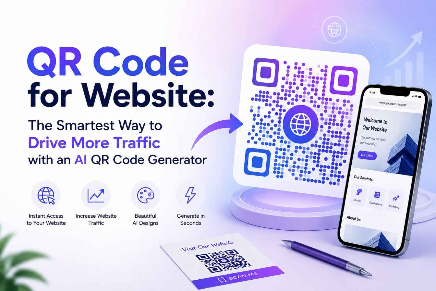 QR Code for Website: The Smartest Way to Drive More Traffic with an AI QR Code Generator