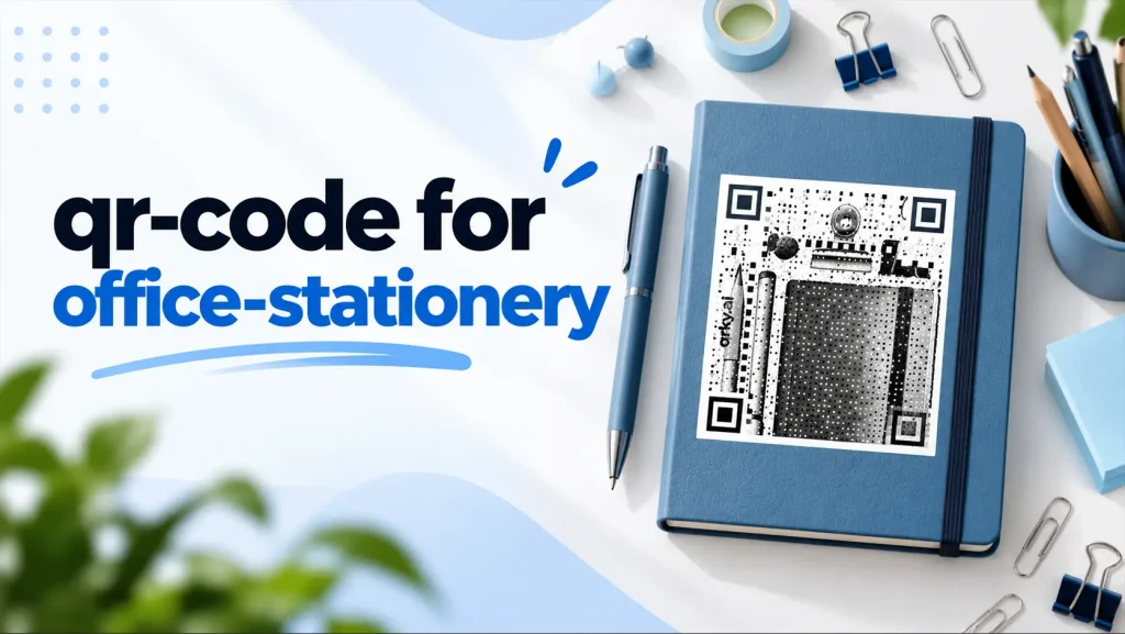 qr code for office stationery