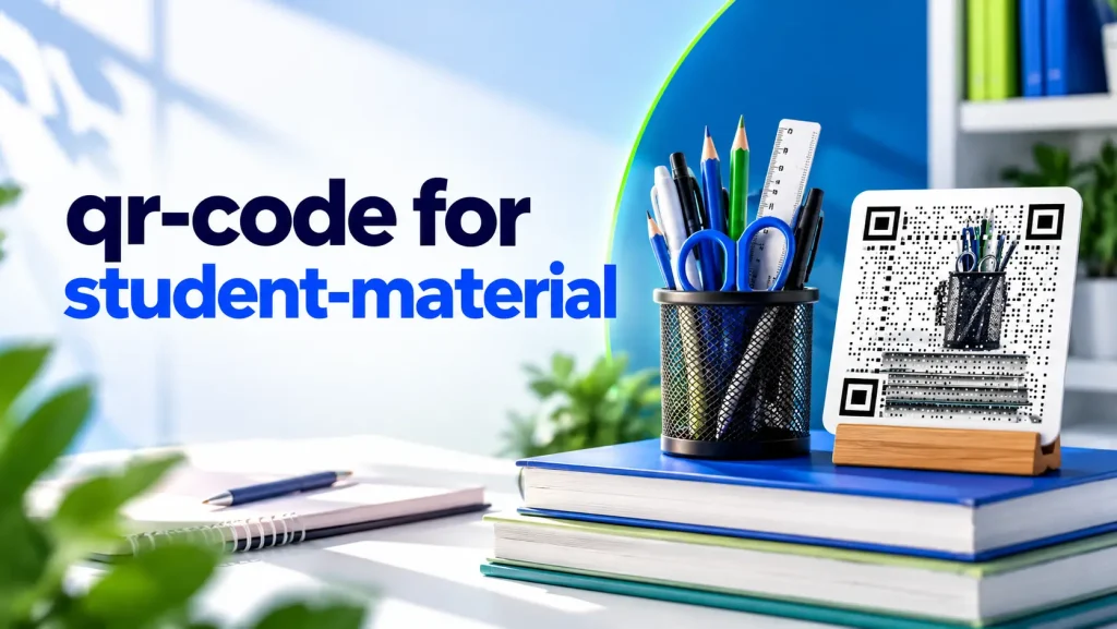 QR code for student material