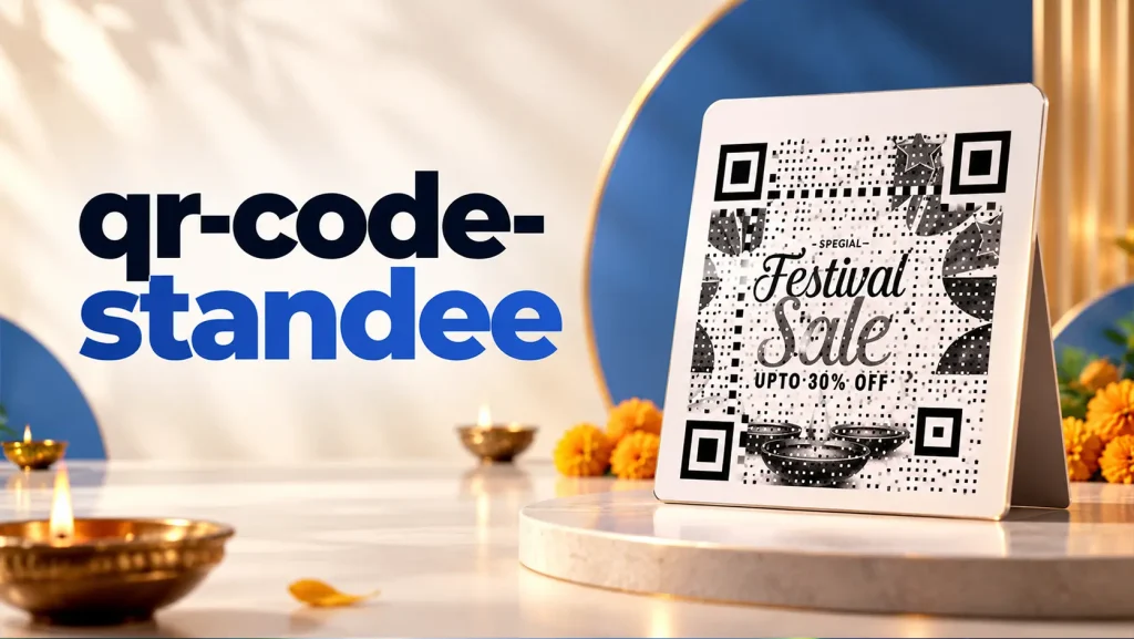 QR code for standee