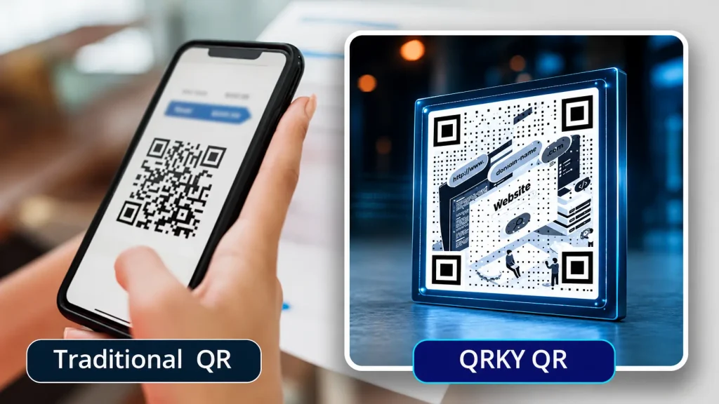 Website QR Code generator